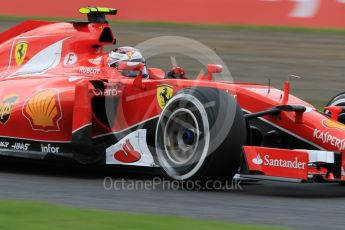 World © Octane Photographic Ltd. Scuderia Ferrari SF15-T– Kimi Raikkonen. Saturday 26th September 2015, F1 Japanese Grand Prix, Practice 3, Suzuka. Digital Ref:
