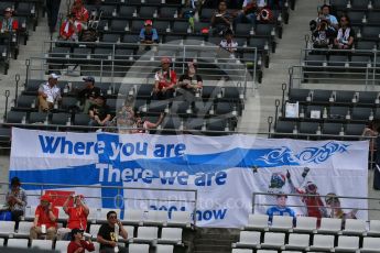 World © Octane Photographic Ltd. Fans flags. Saturday 26th September 2015, F1 Japanese Grand Prix, Practice 3, Suzuka. Digital Ref: