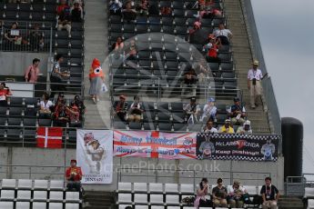 World © Octane Photographic Ltd. Fans flags. Saturday 26th September 2015, F1 Japanese Grand Prix, Practice 3, Suzuka. Digital Ref: