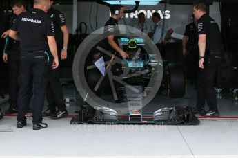 World © Octane Photographic Ltd. Mercedes AMG Petronas F1 W06 Hybrid – Lewis Hamilton. Saturday 26th September 2015, F1 Japanese Grand Prix, Practice 3, Suzuka. Digital Ref: