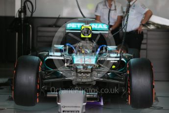 World © Octane Photographic Ltd. Mercedes AMG Petronas F1 W06 Hybrid – Lewis Hamilton. Saturday 26th September 2015, F1 Japanese Grand Prix, Practice 3, Suzuka. Digital Ref:
