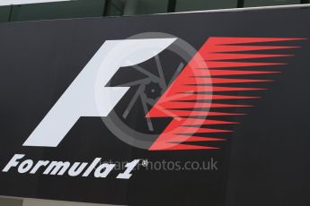 World © Octane Photographic Ltd. F1 logo. Saturday 26th September 2015, F1 Japanese Grand Prix, Practice 3, Suzuka. Digital Ref: