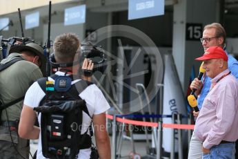 World © Octane Photographic Ltd. Mercedes AMG Petronas – Niki Lauda. Saturday 26th September 2015, F1 Japanese Grand Prix, Practice 3, Suzuka. Digital Ref: