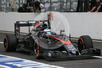 World © Octane Photographic Ltd. McLaren Honda MP4/30 – Fernando Alonso. Saturday 26th September 2015, F1 Japanese Grand Prix, Practice 3, Suzuka. Digital Ref: