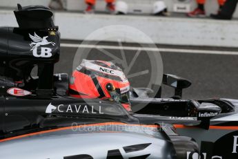 World © Octane Photographic Ltd. Sahara Force India VJM08B – Nico Hulkenberg. Saturday 26th September 2015, F1 Japanese Grand Prix, Practice 3, Suzuka. Digital Ref: