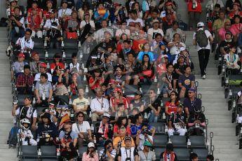 World © Octane Photographic Ltd. Fans. Saturday 26th September 2015, F1 Japanese Grand Prix, Practice 3, Suzuka. Digital Ref: