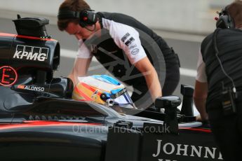 World © Octane Photographic Ltd. McLaren Honda MP4/30 – Fernando Alonso. Saturday 26th September 2015, F1 Japanese Grand Prix, Practice 3, Suzuka. Digital Ref: