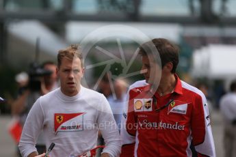 World © Octane Photographic Ltd. Scuderia Ferrari SF15-T– Sebastian Vettel. Saturday 26th September 2015, F1 Japanese Grand Prix, Practice 3, Suzuka. Digital Ref: