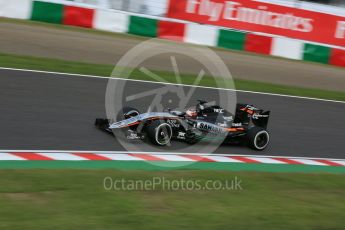 World © Octane Photographic Ltd. Sahara Force India VJM08B – Nico Hulkenberg. Saturday 26th September 2015, F1 Japanese Grand Prix, Qualifying, Suzuka. Digital Ref:
