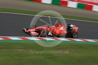 World © Octane Photographic Ltd. Scuderia Ferrari SF15-T– Kimi Raikkonen. Saturday 26th September 2015, F1 Japanese Grand Prix, Qualifying, Suzuka. Digital Ref: