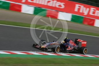 World © Octane Photographic Ltd. Scuderia Toro Rosso STR10 – Carlos Sainz Jnr. Saturday 26th September 2015, F1 Japanese Grand Prix, Qualifying, Suzuka. Digital Ref: