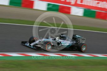 World © Octane Photographic Ltd. Mercedes AMG Petronas F1 W06 Hybrid – Lewis Hamilton. Saturday 26th September 2015, F1 Japanese Grand Prix, Qualifying, Suzuka. Digital Ref: