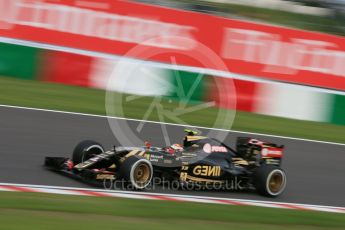 World © Octane Photographic Ltd. Lotus F1 Team E23 Hybrid – Pastor Maldonado. Saturday 26th September 2015, F1 Japanese Grand Prix, Qualifying, Suzuka. Digital Ref: