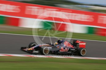 World © Octane Photographic Ltd. Scuderia Toro Rosso STR10 – Carlos Sainz Jnr. Saturday 26th September 2015, F1 Japanese Grand Prix, Qualifying, Suzuka. Digital Ref: