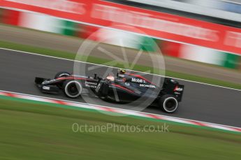 World © Octane Photographic Ltd. McLaren Honda MP4/30 - Jenson Button. Saturday 26th September 2015, F1 Japanese Grand Prix, Qualifying, Suzuka. Digital Ref:
