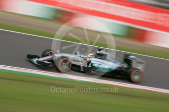 World © Octane Photographic Ltd. Mercedes AMG Petronas F1 W06 Hybrid – Lewis Hamilton. Saturday 26th September 2015, F1 Japanese Grand Prix, Qualifying, Suzuka. Digital Ref: