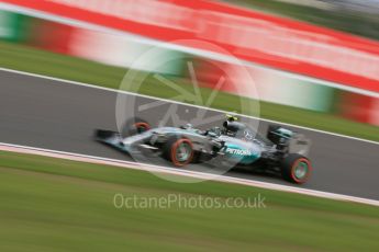 World © Octane Photographic Ltd. Mercedes AMG Petronas F1 W06 Hybrid – Nico Rosberg. Saturday 26th September 2015, F1 Japanese Grand Prix, Qualifying, Suzuka. Digital Ref: