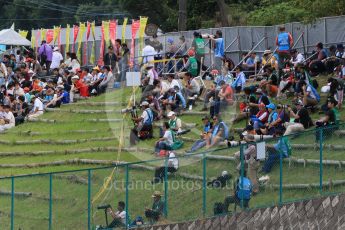 World © Octane Photographic Ltd. The Crowd. Saturday 26th September 2015, F1 Japanese Grand Prix, Qualifying, Suzuka. Digital Ref: