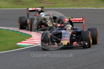 World © Octane Photographic Ltd. Scuderia Toro Rosso STR10 – Carlos Sainz Jnr. Saturday 26th September 2015, F1 Japanese Grand Prix, Qualifying, Suzuka. Digital Ref: