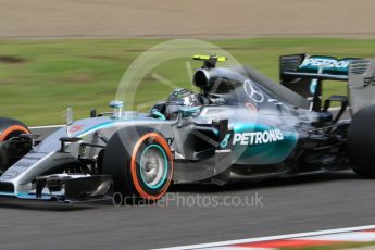 World © Octane Photographic Ltd. Mercedes AMG Petronas F1 W06 Hybrid – Nico Rosberg. Saturday 26th September 2015, F1 Japanese Grand Prix, Qualifying, Suzuka. Digital Ref: