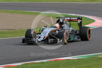 World © Octane Photographic Ltd. Sahara Force India VJM08B – Nico Hulkenberg. Saturday 26th September 2015, F1 Japanese Grand Prix, Qualifying, Suzuka. Digital Ref: