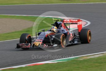 World © Octane Photographic Ltd. Scuderia Toro Rosso STR10 – Carlos Sainz Jnr. Saturday 26th September 2015, F1 Japanese Grand Prix, Qualifying, Suzuka. Digital Ref: