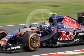 World © Octane Photographic Ltd. Scuderia Toro Rosso STR10 – Carlos Sainz Jnr. Saturday 26th September 2015, F1 Japanese Grand Prix, Qualifying, Suzuka. Digital Ref: