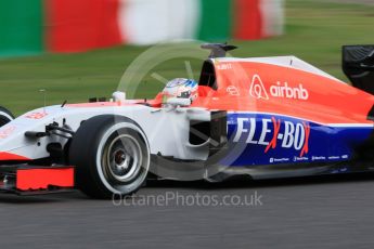 World © Octane Photographic Ltd. Manor Marussia F1 Team MR03B – William Stevens. Saturday 26th September 2015, F1 Japanese Grand Prix, Qualifying, Suzuka. Digital Ref: