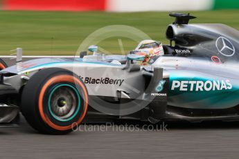 World © Octane Photographic Ltd. Mercedes AMG Petronas F1 W06 Hybrid – Lewis Hamilton. Saturday 26th September 2015, F1 Japanese Grand Prix, Qualifying, Suzuka. Digital Ref: