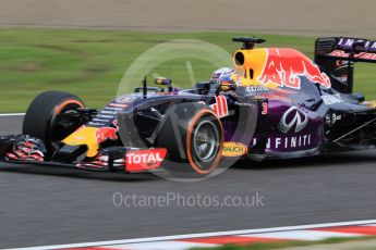 World © Octane Photographic Ltd. Infiniti Red Bull Racing RB11 – Daniel Ricciardo. Saturday 26th September 2015, F1 Japanese Grand Prix, Qualifying, Suzuka. Digital Ref: