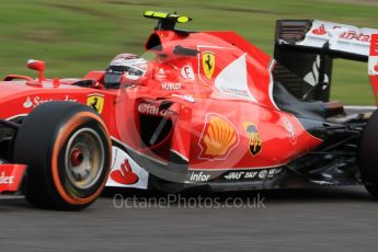 World © Octane Photographic Ltd. Scuderia Ferrari SF15-T– Kimi Raikkonen. Saturday 26th September 2015, F1 Japanese Grand Prix, Qualifying, Suzuka. Digital Ref: