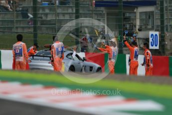 World © Octane Photographic Ltd. Marshals. Saturday 26th September 2015, F1 Japanese Grand Prix, Qualifying, Suzuka. Digital Ref: