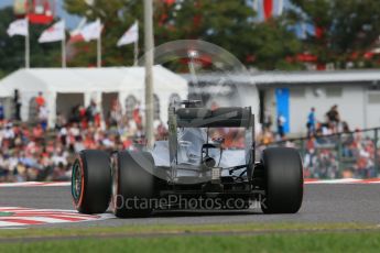 World © Octane Photographic Ltd. Mercedes AMG Petronas F1 W06 Hybrid – Lewis Hamilton. Saturday 26th September 2015, F1 Japanese Grand Prix, Qualifying, Suzuka. Digital Ref:
