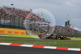 World © Octane Photographic Ltd. Lotus F1 Team E23 Hybrid – Romain Grosjean. Saturday 26th September 2015, F1 Japanese Grand Prix, Qualifying, Suzuka. Digital Ref: