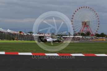 World © Octane Photographic Ltd. Williams Martini Racing FW37 – Valtteri Bottas. Saturday 26th September 2015, F1 Japanese Grand Prix, Qualifying, Suzuka. Digital Ref: