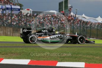 World © Octane Photographic Ltd. Sahara Force India VJM08B – Sergio Perez. Saturday 26th September 2015, F1 Japanese Grand Prix, Qualifying, Suzuka. Digital Ref: