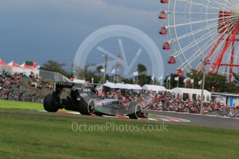 World © Octane Photographic Ltd. Mercedes AMG Petronas F1 W06 Hybrid – Lewis Hamilton. Saturday 26th September 2015, F1 Japanese Grand Prix, Qualifying, Suzuka. Digital Ref: