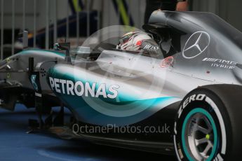 World © Octane Photographic Ltd. Mercedes AMG Petronas – Lewis Hamilton (2nd). Saturday 26th September 2015, F1 Japanese Grand Prix, Qualifying, Suzuka. Digital Ref: