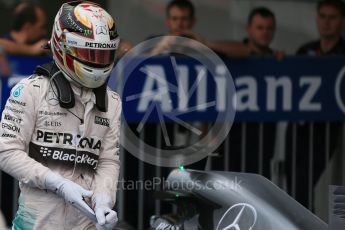 World © Octane Photographic Ltd. Mercedes AMG Petronas – Lewis Hamilton (2nd). Saturday 26th September 2015, F1 Japanese Grand Prix, Qualifying, Suzuka. Digital Ref:
