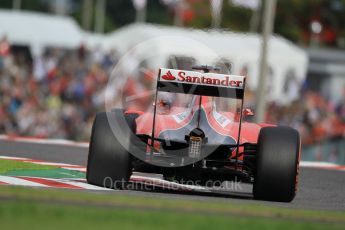 World © Octane Photographic Ltd. Scuderia Ferrari SF15-T– Sebastian Vettel. Saturday 26th September 2015, F1 Japanese Grand Prix, Qualifying, Suzuka. Digital Ref: