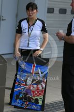 World © Octane Photographic Ltd. McLaren Honda fan art. Saturday 26th September 2015, F1 Japanese Grand Prix, Paddock, Suzuka. Digital Ref: 1445CB5D1807