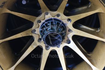 World © Octane Photographic Ltd. Lotus F1 Team E23 Hybrid rear wheels. Saturday 26th September 2015, F1 Japanese Grand Prix, Paddock, Suzuka. Digital Ref: 1445CB7D6354