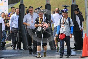 World © Octane Photographic Ltd. FOM guest Fans in the paddock. Saturday 26th September 2015, F1 Japanese Grand Prix, Paddock, Suzuka. Digital Ref: 1445CB7D6386