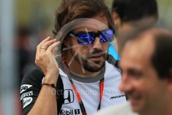 World © Octane Photographic Ltd. McLaren Honda MP4/30 – Fernando Alonso. Saturday 26th September 2015, F1 Japanese Grand Prix, Paddock, Suzuka. Digital Ref: 1445CB7D6424