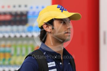 World © Octane Photographic Ltd. Sauber F1 Team C34-Ferrari – Felipe Nasr. Saturday 26th September 2015, F1 Japanese Grand Prix, Paddock, Suzuka. Digital Ref: 1445CB7D6432