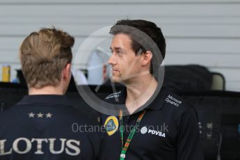 World © Octane Photographic Ltd. Lotus F1 Team Reserve Driver – Jolyon Palmer. Sunday 27th September 2015, F1 Japanese Grand Prix, Paddock Suzuka. Digital Ref: 1448CB7D7547