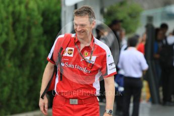 World © Octane Photographic Ltd. Scuderia Ferrari – James Allison. Sunday 27th September 2015, F1 Japanese Grand Prix, Setup, Suzuka. Digital Ref: 1448CB7D7589