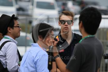 World © Octane Photographic Ltd. Infiniti Red Bull Racing RB11 – Daniil Kvyat. Sunday 27th September 2015, F1 Japanese Grand Prix, Setup, Suzuka. Digital Ref: 1448CB7D7661