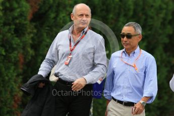 World © Octane Photographic Ltd. McLaren Honda – Ron Dennis. Sunday 27th September 2015, F1 Japanese Grand Prix, Setup, Suzuka. Digital Ref: 1448CB7D7708
