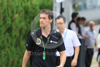World © Octane Photographic Ltd. Lotus F1 Team Reserve Driver – Jolyon Palmer. Sunday 27th September 2015, F1 Japanese Grand Prix, Setup, Suzuka. Digital Ref: 1448CB7D7838